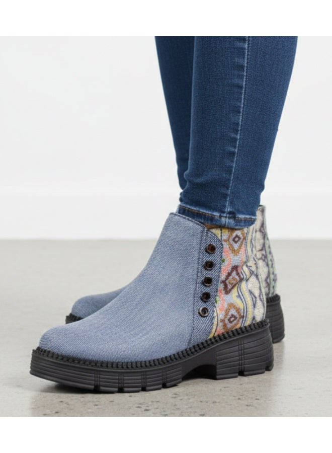patterned half-boot - Image 2